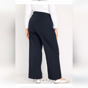 High-Waisted Pull-On Pixie Super Wide Leg Pants
